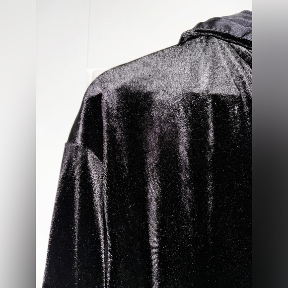 Lauren Ralph Lauren Velvet Black Label Hood Midi Dress Preppy Whimsgoth S NEW - Picture 5 of 11